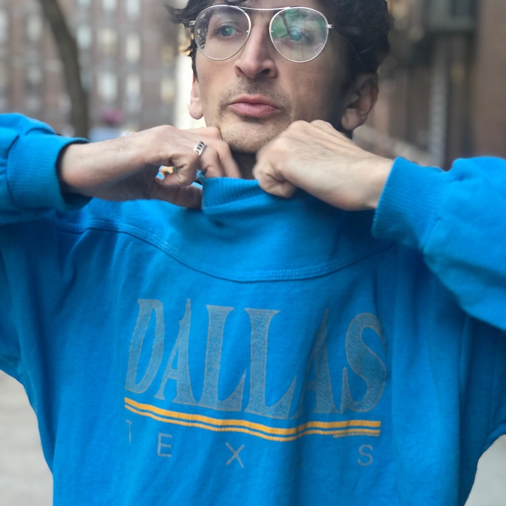 🔥 VTG InterAction Sportswear Dallas Texas Sweater